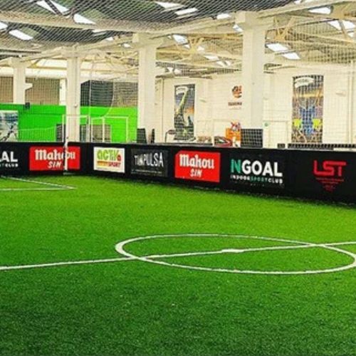 campo de fútbol indoor