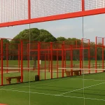 Varias pistas de pádel instaladas en Villalón de Campos